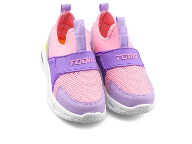 Toom 135 Patik Anrk Işıklı Aqua - Pembe/Lila - 2