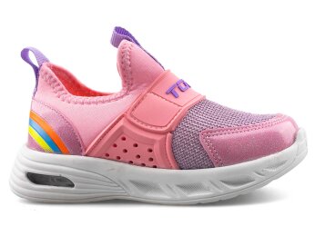 Toom 135 Patik Anrk Işıklı Aqua - Simli/Pembe/Lila - Toom