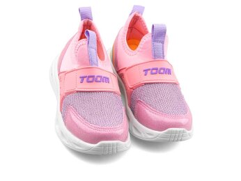Toom 135 Patik Anrk Işıklı Aqua - Simli/Pembe/Lila - Toom