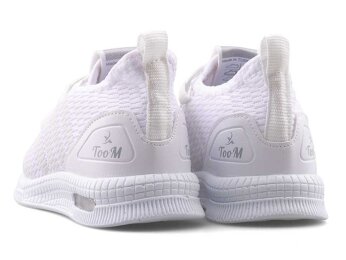 Toom T3434 Patik Triko Işıklı - Beyaz/Gümüş - 3