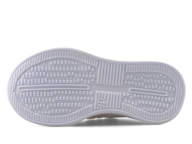 Toom T3434 Patik Triko Işıklı - Beyaz/Gümüş - 4