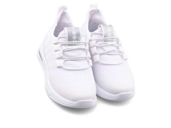 Toom T3434 Patik Triko Işıklı - Beyaz/Gümüş - Toom