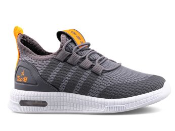 Toom T3434 Patik Triko Işıklı - Füme/Oranj - 1