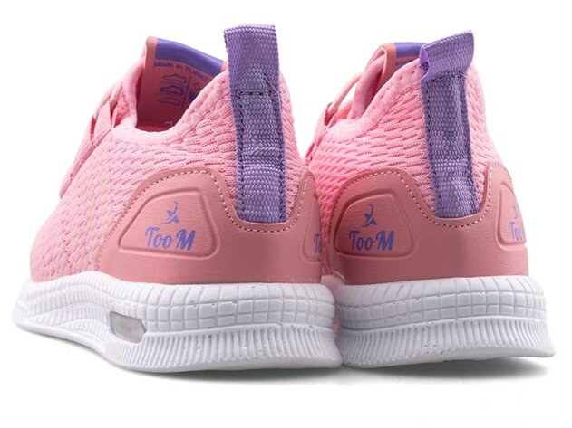 Toom T3434 Patik Triko Işıklı - Pembe/Lila - 3