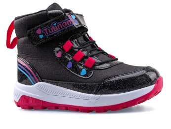 Tutinom 138 Patik Bot - Siyah/Fuşya - Tutinom