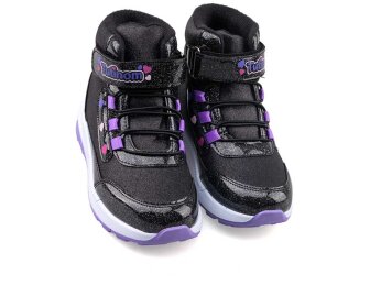 Tutinom 138 Patik Bot - Siyah/Lila - Tutinom