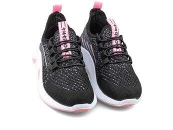 Tutinom 507 Patik Triko Agua - Siyah/Pembe - Tutinom