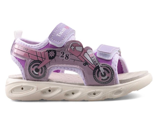 Twingers 2020 Patik Sandalet - Lila/Pembe - 1