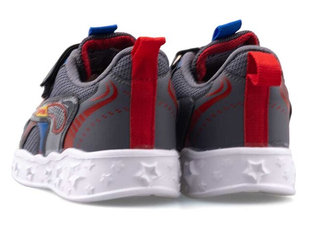 Twingers 2414 Patik Anrk Işıklı - Füme/Kırmızı - 3