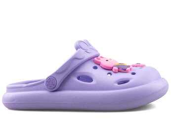 Twingo 202 Filet Terlik Emojili (POŞETLİ) - Lila - Twingo