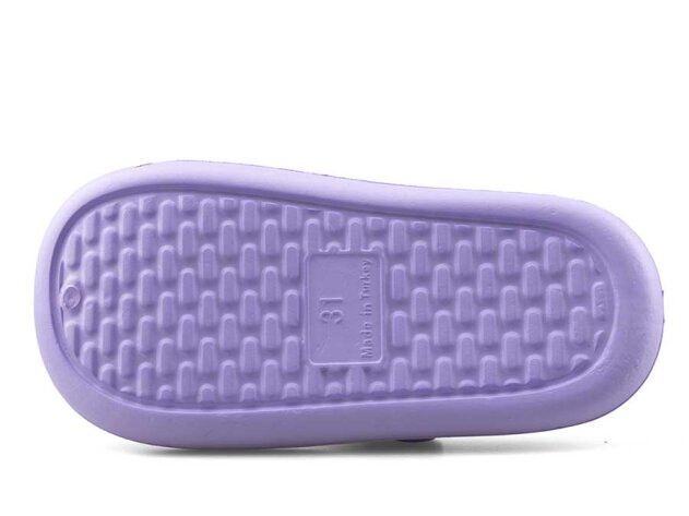 Twingo 202 Filet Terlik Emojili (POŞETLİ) - Lila - 4