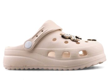 Twingo 205 Filet Terlik Taşlı - Ekru - Twingo