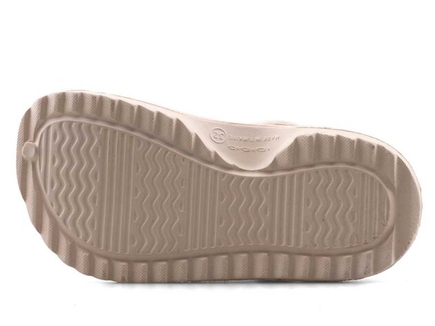 Twingo 205 Filet Terlik Taşlı - Ekru - 4