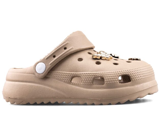 Twingo 205 Filet Terlik Taşlı - Kum - 1