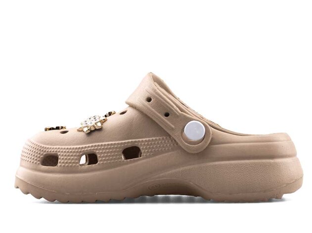 Twingo 205 Filet Terlik Taşlı - Kum - 3