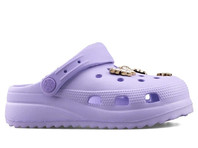 Twingo 205 Filet Terlik Taşlı - Lila - 1