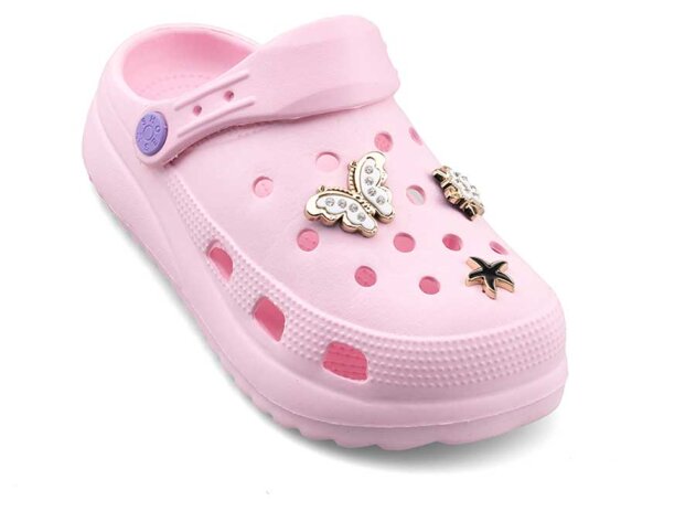 Twingo 205 Filet Terlik Taşlı - Pembe - 2