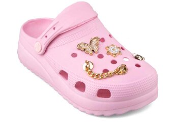 Twingo 205 Zenne Terlik Taşlı - Pembe - Twingo