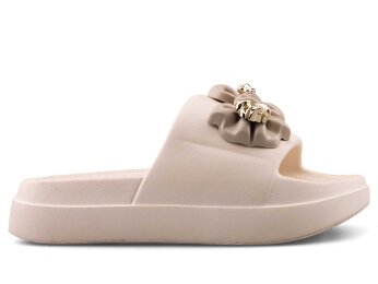 Twingo 475 Zenne Terlik Fiyonklu - Ekru - 1