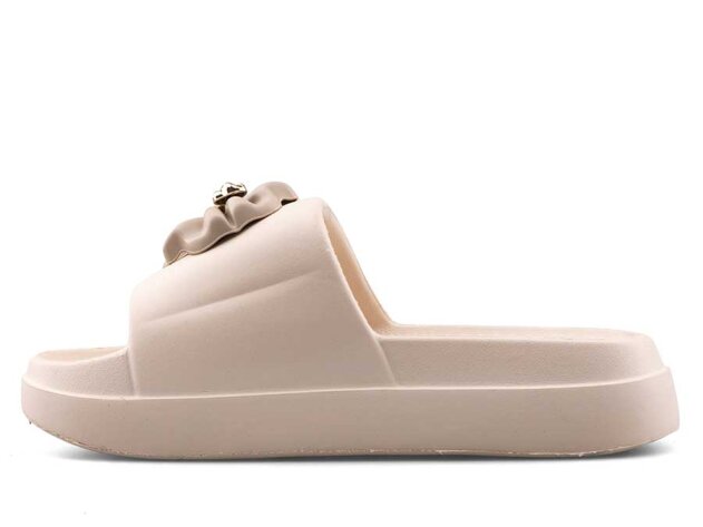 Twingo 475 Zenne Terlik Fiyonklu - Ekru - 3