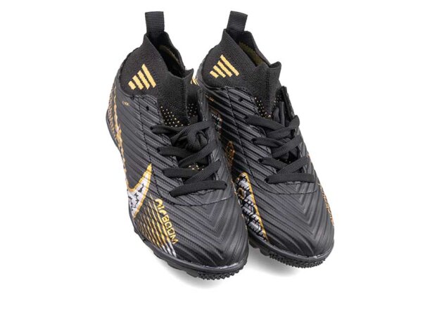 Twingo 585 Filet Halısaha Çoraplı - Siyah/Altın - 2