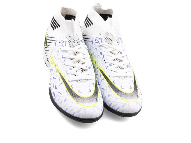 Twingo 595 Merdane Halısaha Çoraplı - Beyaz/Sarı - 2