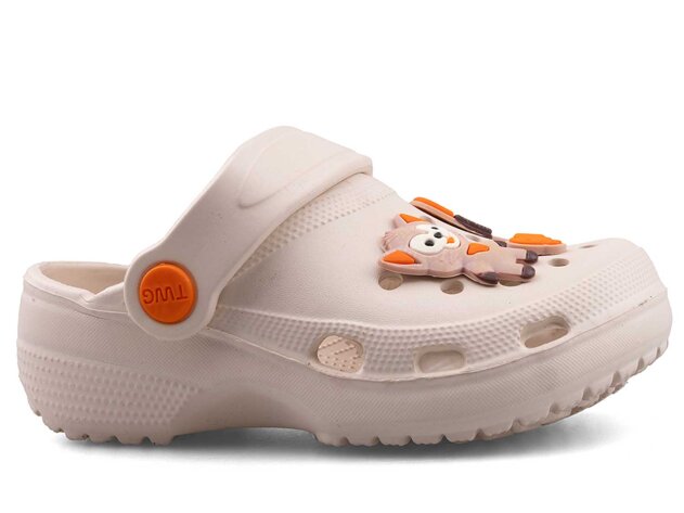 Twingo 606 Filet Terlik Emojili - Ekru (POŞETLİ) - 1