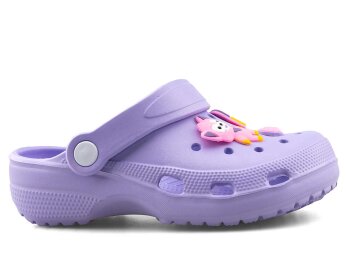 Twingo 606 Filet Terlik Emojili - Lila (POŞETLİ) - 1