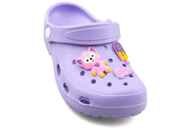 Twingo 606 Patik Terlik Emojili - Lila (POŞETLİ) - 2