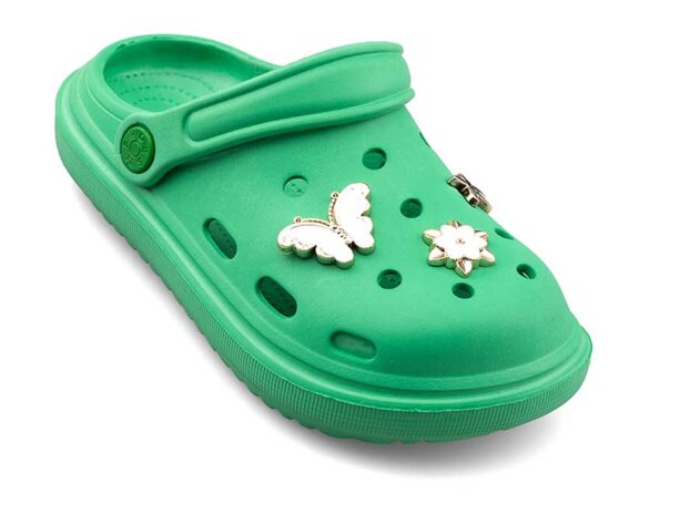 Twingo 755 Filet Terlik Taşlı - Çimen Yeşili - 2