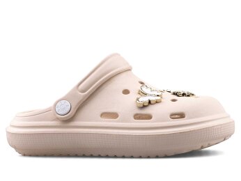 Twingo 755 Filet Terlik Taşlı - Ekru - 1