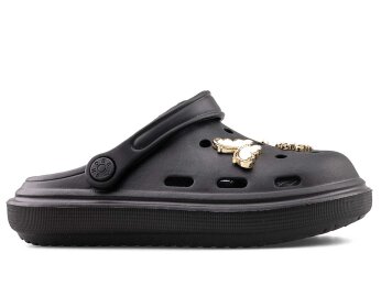 Twingo 755 Filet Terlik Taşlı - Siyah - 1