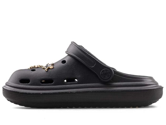 Twingo 755 Filet Terlik Taşlı - Siyah - 3