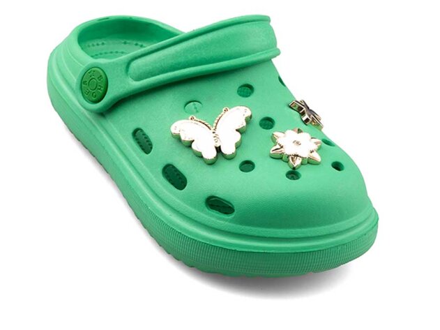 Twingo 755 Patik Terlik Taşlı - Çimen Yeşili - 2