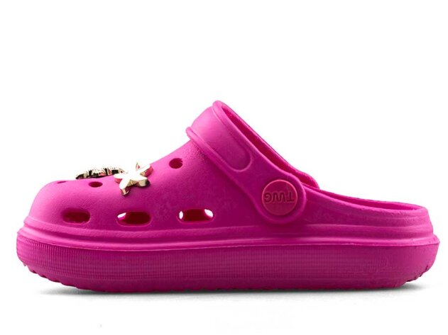 Twingo 755 Patik Terlik Taşlı - Fuşya - 3