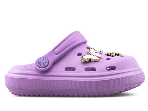 Twingo 755 Patik Terlik Taşlı - Lila - 1