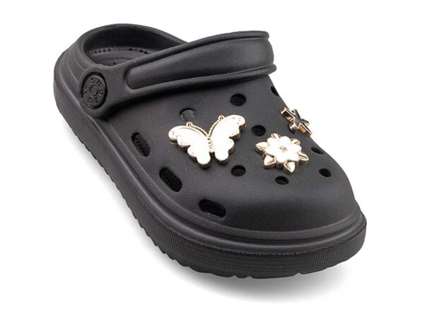 Twingo 755 Patik Terlik Taşlı - Siyah - 2