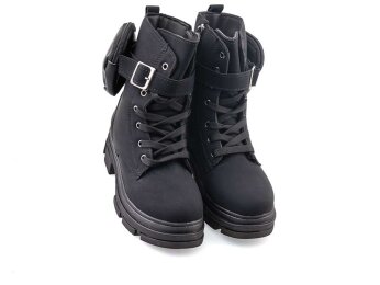 Twingo 7640 Filet Bot Çantalı - Siyah/Zümrüt - 2