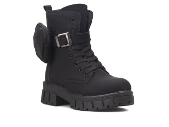 Twingo 7640 Filet Bot Çantalı - Siyah/Zümrüt - 6