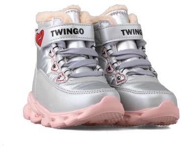 Twingo 9065 Bebe Bot - Gümüş - 2