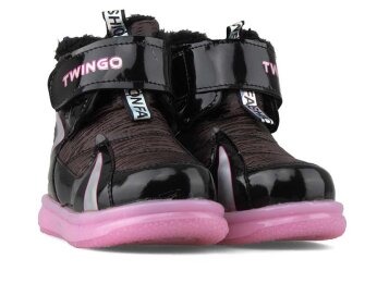 Twingo 9120 Bebe Bot - Siyah/Pembe - 2