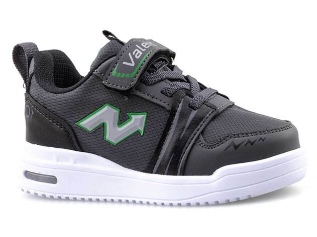 Valent 0036 Patik Işıklı Cilt - Füme/Yeşil - 1