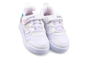 Valent 0038 Patik Anrk Işıklı - Beyaz/Mor/Lila - 2