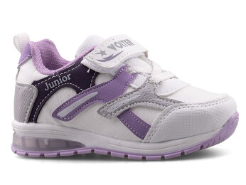 Volter 117 Bebe Cilt Işıklı - Beyaz/Lila - Volter