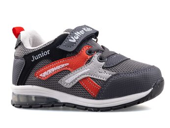 Volter 117 Patik Anrk - Füme/Kırmızı - Volter