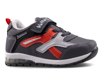 Volter 117 Patik Cilt Işıklı - Füme/Kırmızı - Volter