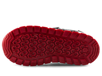 Volter 117 Patik Cilt Işıklı - Siyah/Kırmızı - 4