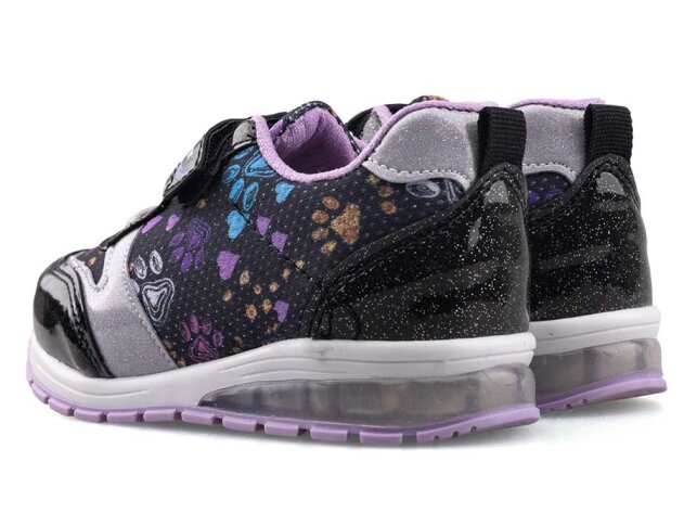 Volter 118 Patik Anrk Işıklı - Siyah/Lila - 3