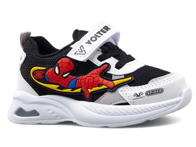 Volter 126 Patik Anrk Işıklı - Beyaz/Siyah - 1