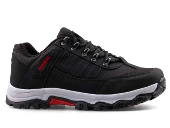 Wanderfull 201 Merdane Trekking - Siyah/Kırmızı - Wanderfull